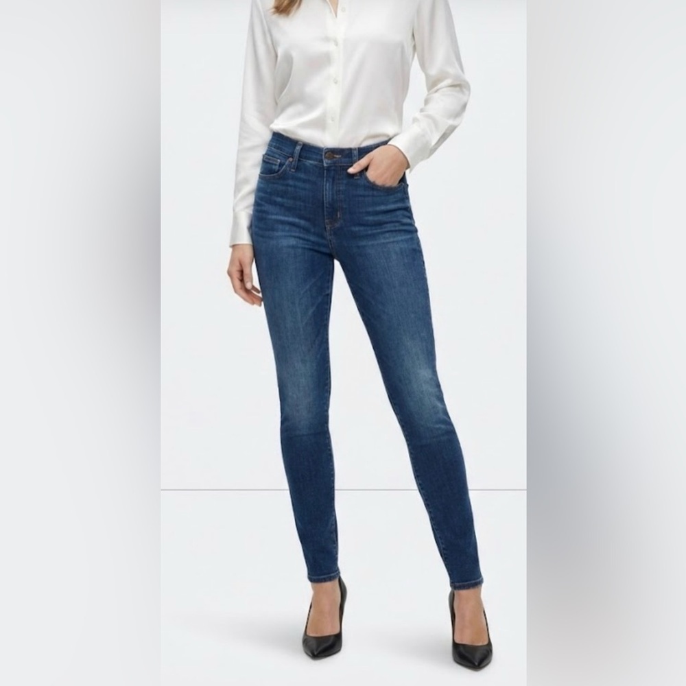 Madewell Women's Skinny Jeans in Deep Blue